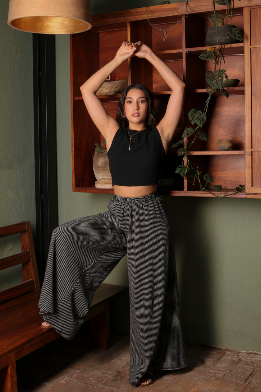 Alba Trousers - Flared