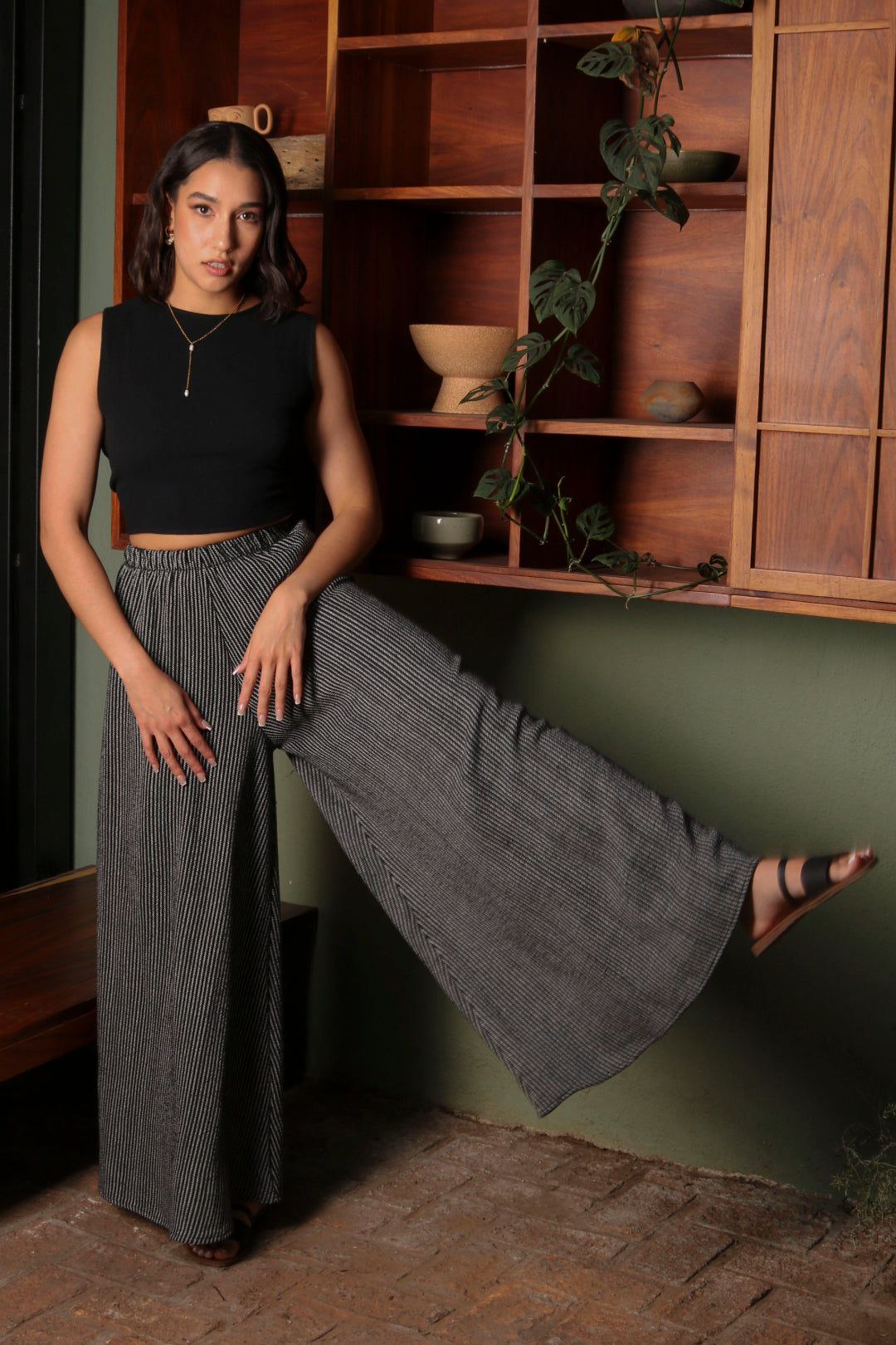 Alba Trousers - Flared