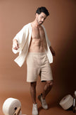 Overshirt with sleeves