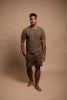 Short shorts with pockets