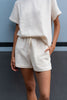Short shorts with pockets